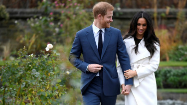 Pangeran Harry dan Meghan Markle.