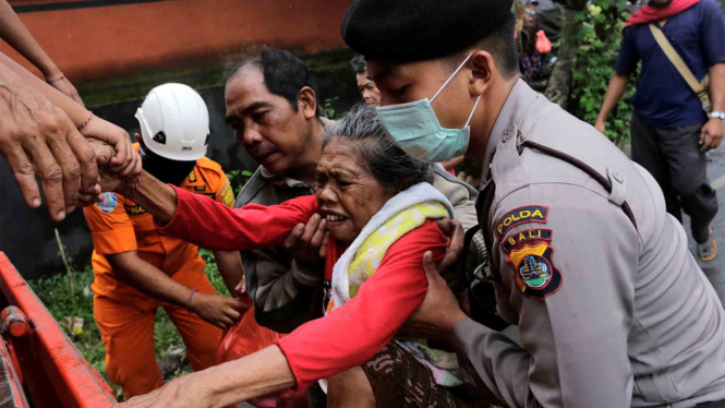 Pengungsi Erupsi Gunung Agung