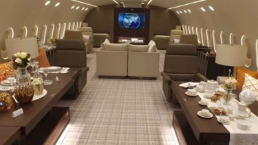 Pesawat jet mewah The VVIP Dreamliner B787 Dreamjet