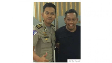 AKP Ega Prayudi dan Tukul Arwana