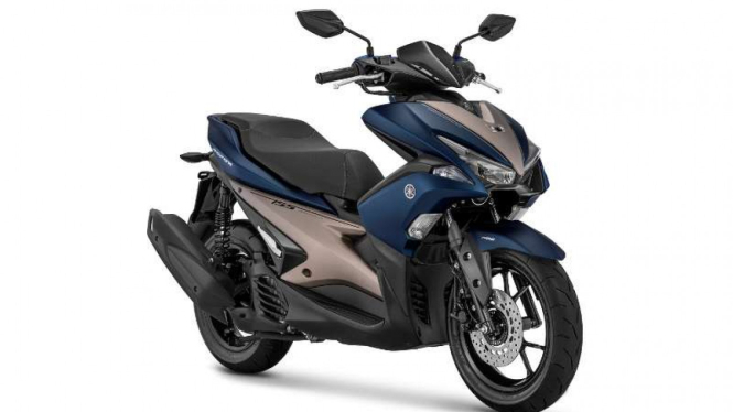 Yamaha Aerox 155 VVA-S Version warna baru.