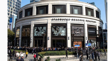 Starbucks Reserve Roastery di Shanghai, China