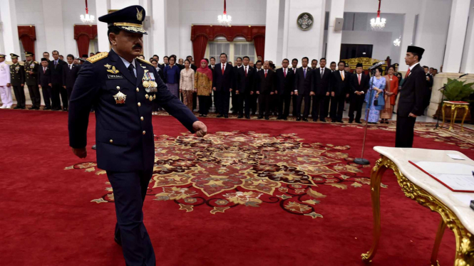 Panglima TNI Hadi Tjahjanto.