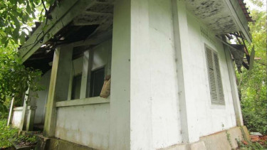 Kondisi bangunan Karantina Haji di Pulau Rubiah.