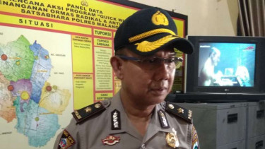 Kabag Ops Polres Malang Kota, Kompol Dodot Dwianto.