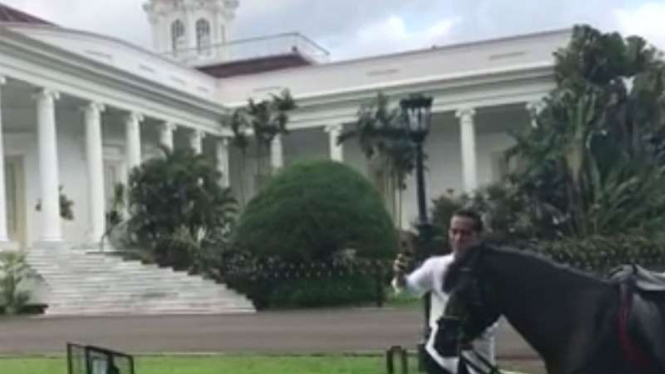 Kegiatan Presiden Jokowi di Istana Bogor, Jawa Barat