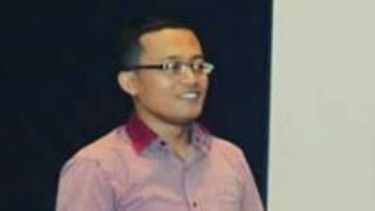 Calon Ketua Umum KAMMI periode 2017-2019, Aza El Munadiyan.