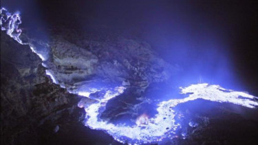 Wisata Nasional Kawah Ijen.