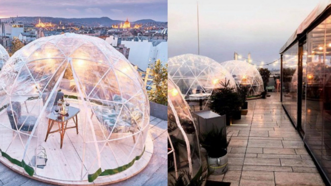 360 Bar di Budapest.