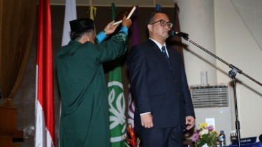Rektor IPB baru, Dr. Arif Satria