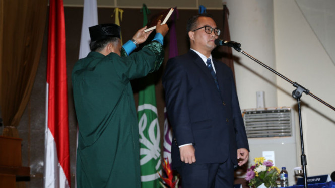 Rektor IPB baru, Dr. Arif Satria
