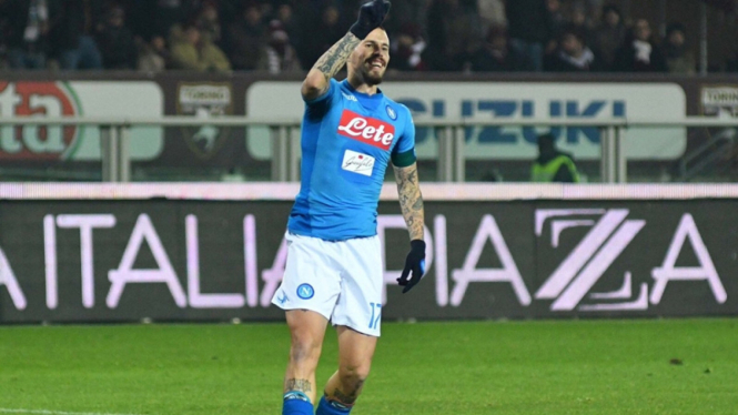 Gelandang Napoli, Marek Hamsik