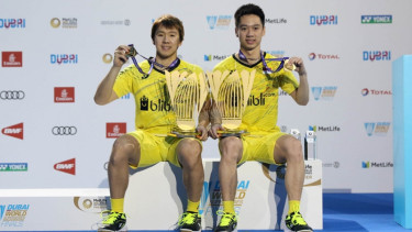 Ganda putra Indonesia, Kevin/Marcus juara di BWF Superseries Finals 2017
