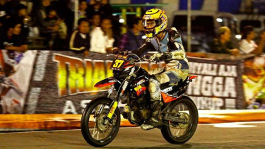 Balap Motor Trail Aspal 2017