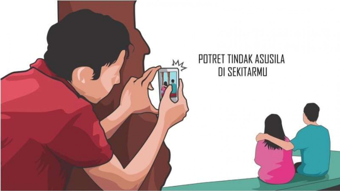 Poster Kampanye Celup, Cekrek, Lapor dan Upload yang diunggah di jejaring sosial