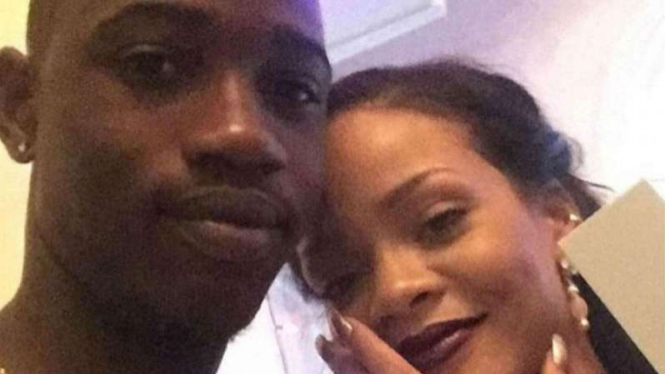 Rihanna dan sepupunya yang menjadi korban penembakan