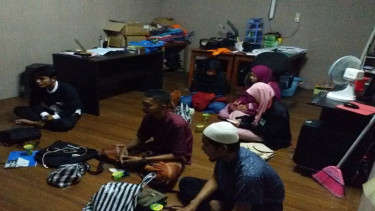 Kegiatan bedah buku KAMMI Komisariat Dewata.