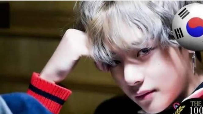 V alias Kim Tae Hyung personel BTS