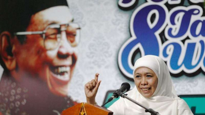 Calon Gubernur Jawa Timur, Khofifah.