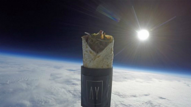 Kebab di luar angkasa