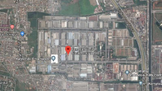 PT Kawasan Berikat Nusantara (persero) Cilincing, Jakarta Utara.