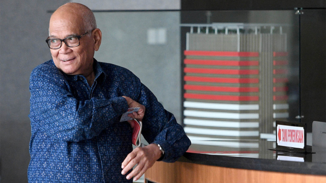 Mantan Menteri Koordinator Bidang Perekonomian Dorodjatun Kuntjoro Diperiksa KPK