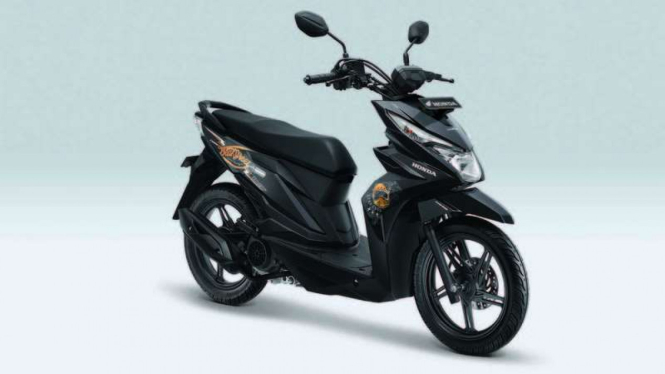 Honda Beat Street dengan tampilan baru.