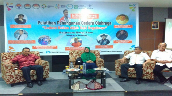 Pelatihan Penanganan Cedera Olahraga.