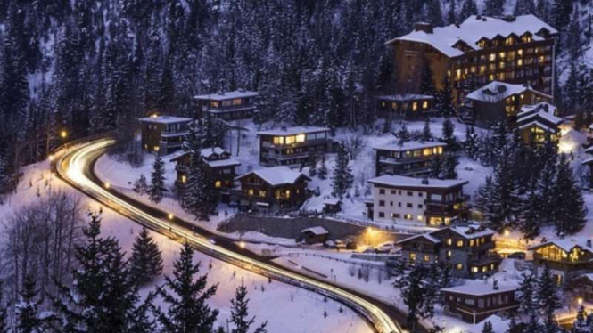 Courchevel di Prancis