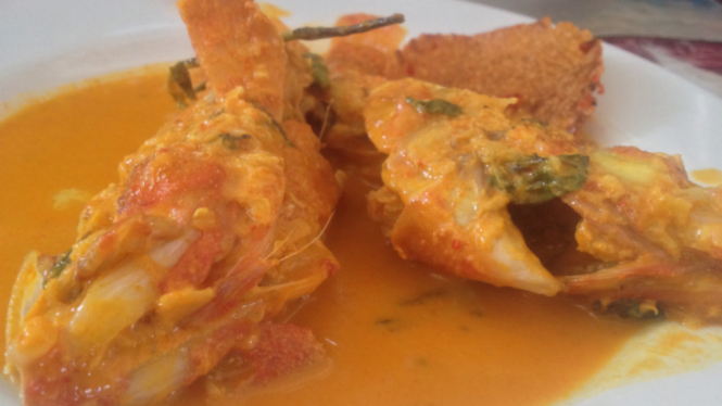 Gulai ikan kerapu.