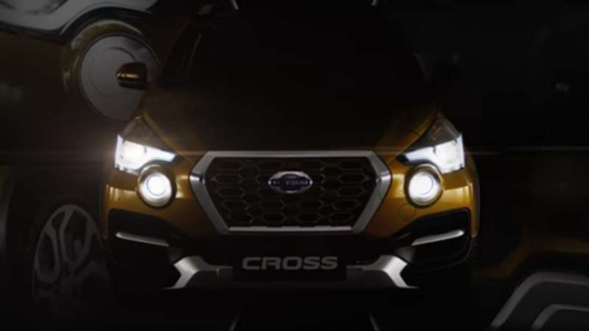 Datsun Cross teaser.