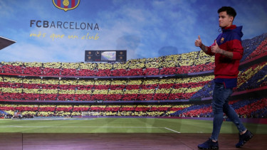 Philippe Coutinho diperkenalkan sebagai pemain anyar Barcelona