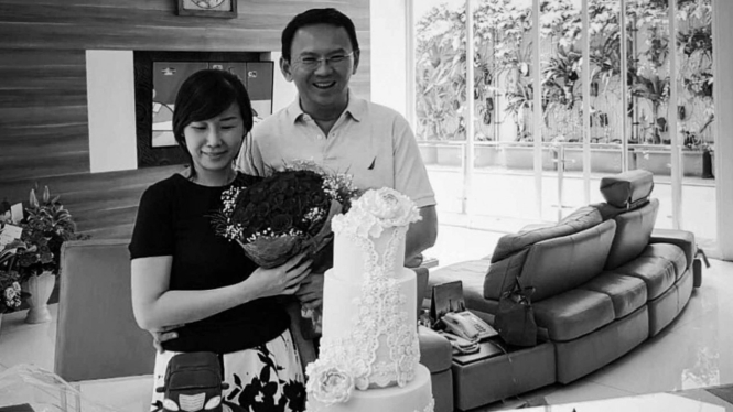 Ahok dan Veronica Tan