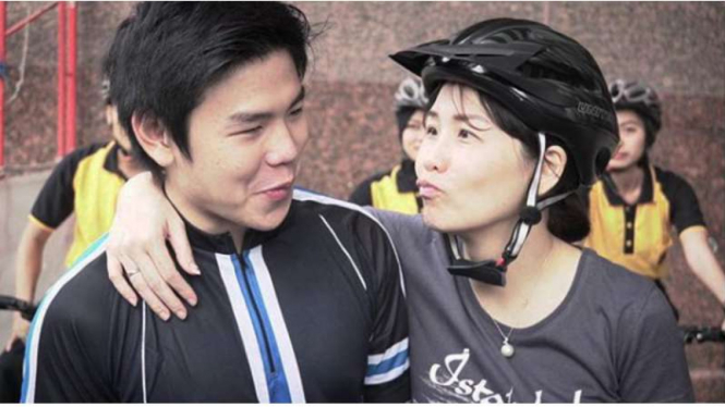  Veronica Tan dan anaknya Nicholas Sean Purnama.
