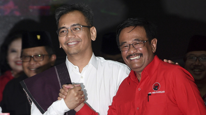 Djarot Saiful Hidayat dan Sihar Sitorus.