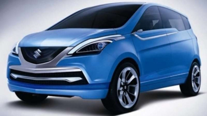 Render Ertiga crossover. Ilustrasi