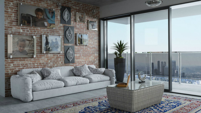 Ilustrasi apartemen