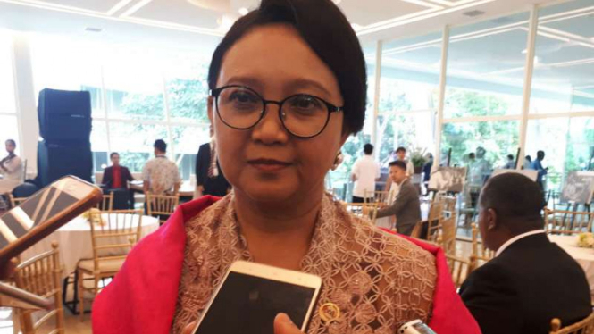 Menlu RI Retno Marsudi.