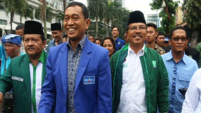 Pasangan Cagub Cawagub Sumut JR Saragih dan Ance Selian 