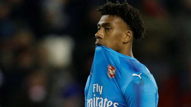 Winger Arsenal, Alex Iwobi.