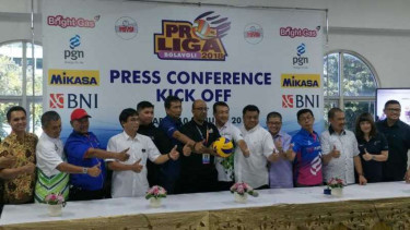 Konfrensi pers jelang Proliga 2018