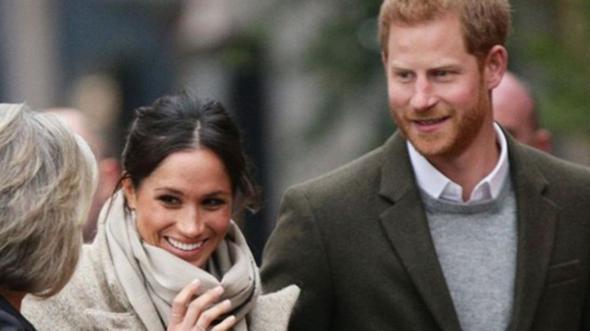 Meghan Markle dan Pangeran Harry.