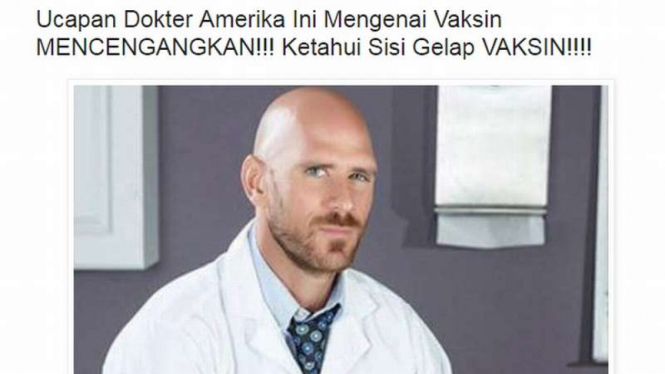 Hoax soal vaksin