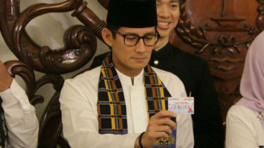 Sandiaga S Uno.