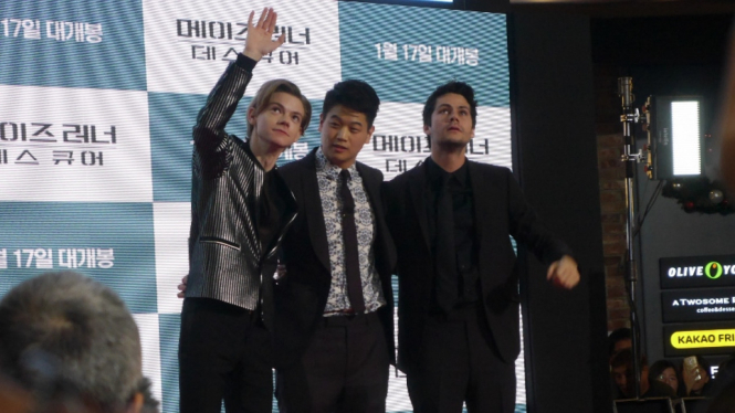 Thomas Brodie-Sangster, Ki Hong Lee, Dylan O'Brien