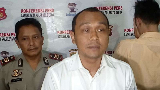 Kepala Satuan Reskrim Polresta Depok, Komisaris Putu Kholis Aryana .