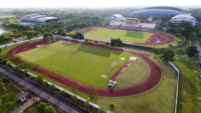 Jakabaring Sport City Terus Bersolek untuk Asian Games 2018