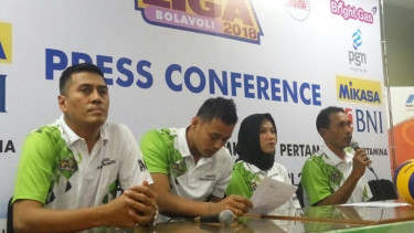Konferensi pers jelang pembukaan Proliga 2018