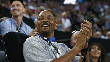 Will Smith Menonton Pertandingan Autralia Open
