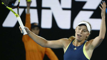 Petenis asal Denmark, Caroline Wozniacki. 